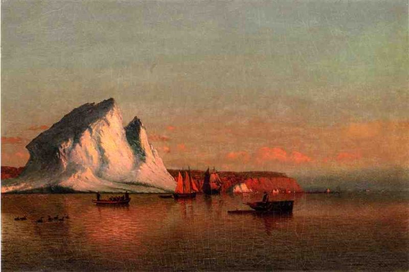 William Bradford A Calm Afternoon, the Coast of Labrador